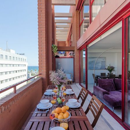 Unique Rentals - Stylish Seafront Duplex Barcelona Buitenkant foto